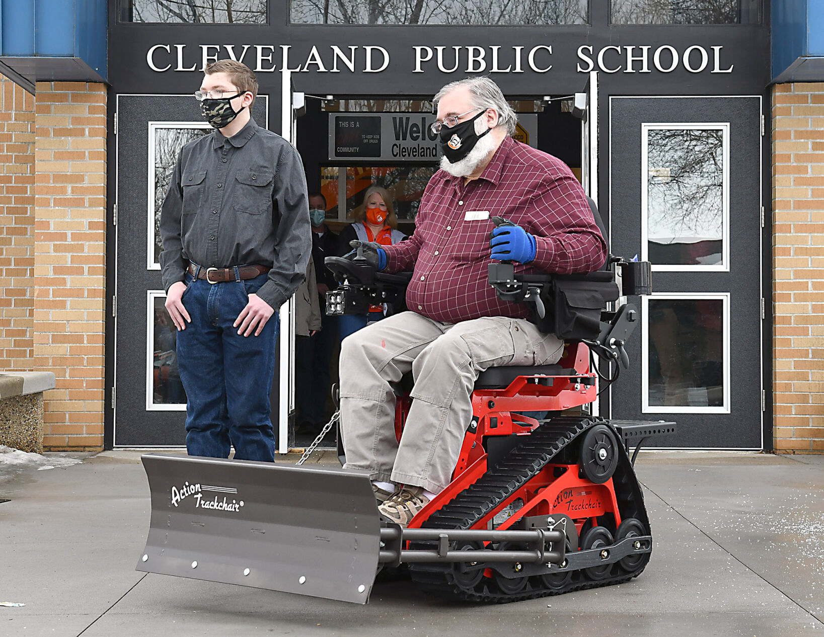 Cleveland teacher's new wheelchair 2